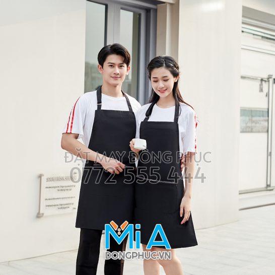 Thêu tạp dề trà sữa ở Đắk Lắk