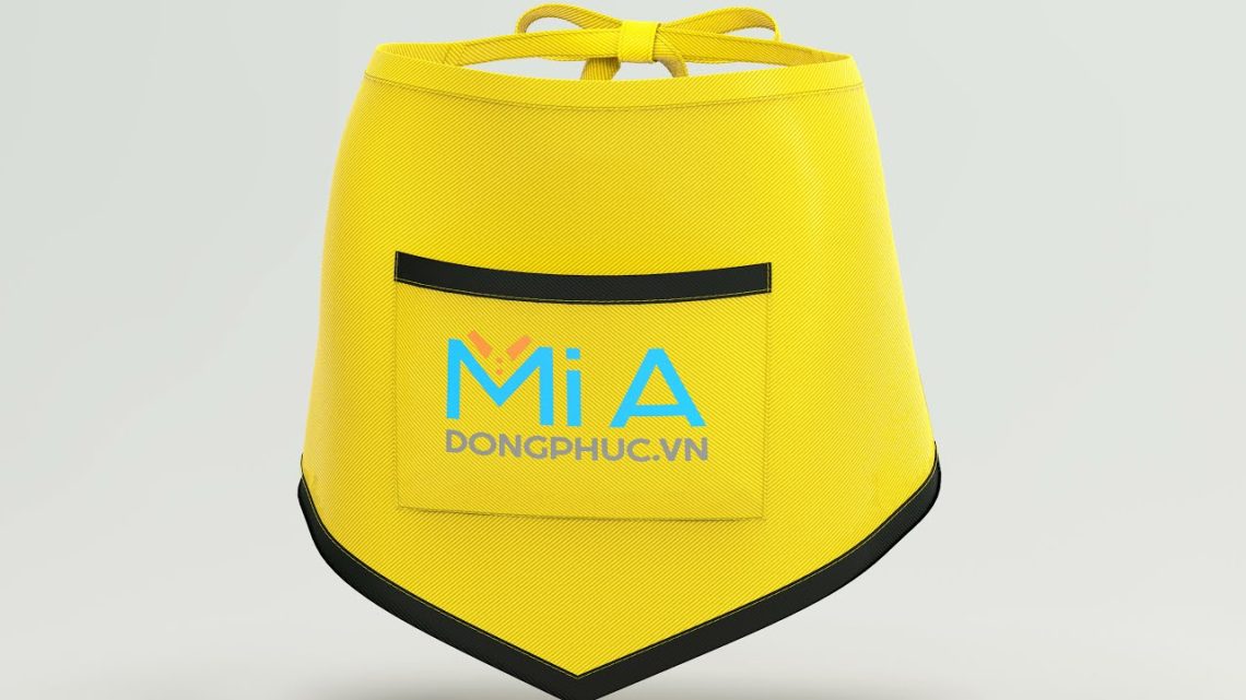 Tạp dề ngắn đeo eo