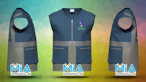 Đồng phục áo khoác phản quang in logo Buffalo Cleaning Service Đồng phục áo khoác phản quang in logo Buffalo Cleaning Service