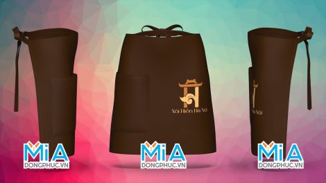 In tạp dề đeo eo quán Xôi Hiền Hà Nội 1 túi đứng In tạp dề đeo eo quán Xôi Hiền Hà Nội 1 túi đứng