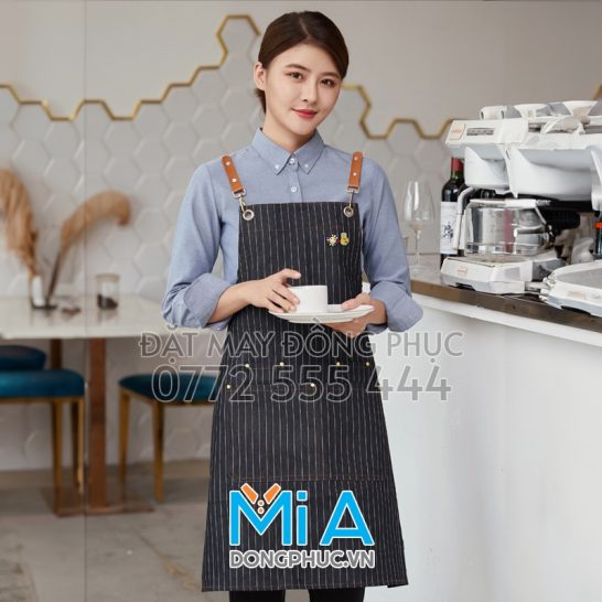 Công ty may tạp dề trà sữa ngay Khánh Hòa