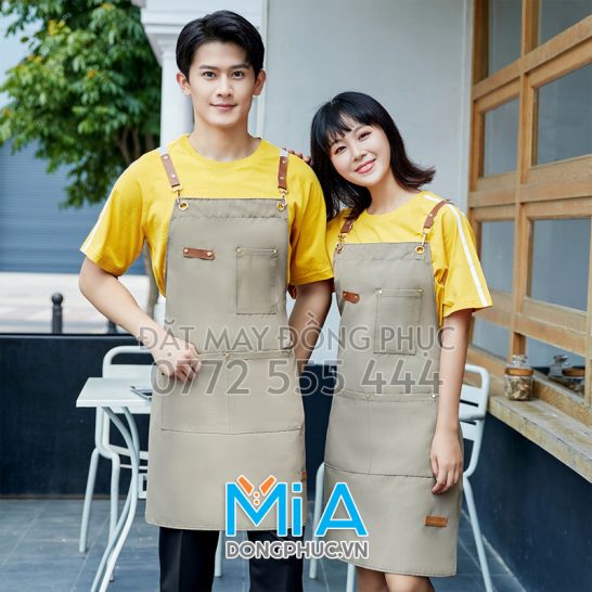 Công ty thêu tạp dề đeo eo ngay Đồng Tháp