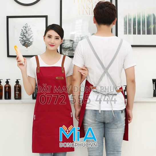 Tạp dề đeo cổ tại Bạc Liêu