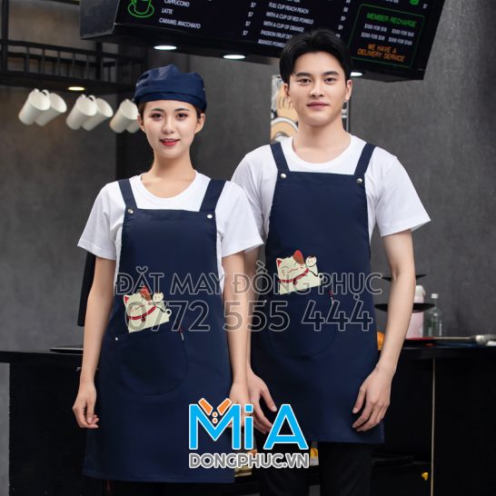 Xưởng in tạp dề quán cà phê ngay Quảng Ninh