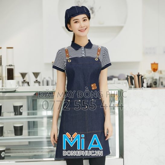 Xưởng may tạp dề đeo eo tại Cà Mau