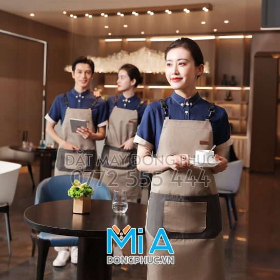 Xưởng thêu tạp dề bếp ở Nam Định