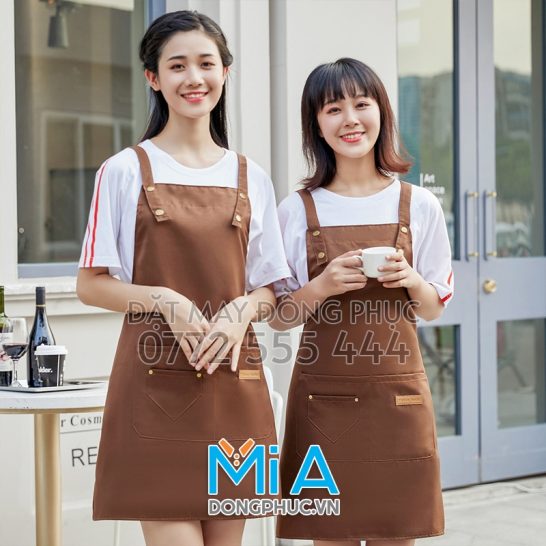 Xưởng thêu tạp dề đeo eo ngay Phú Yên