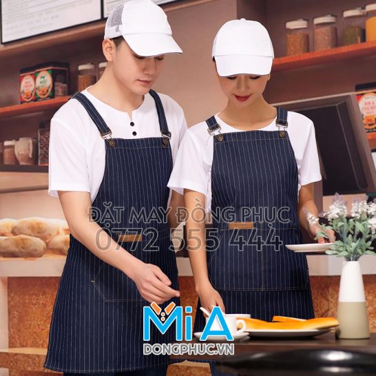 Xưởng thêu tạp dề quán cà phê ở Bắc Kạn