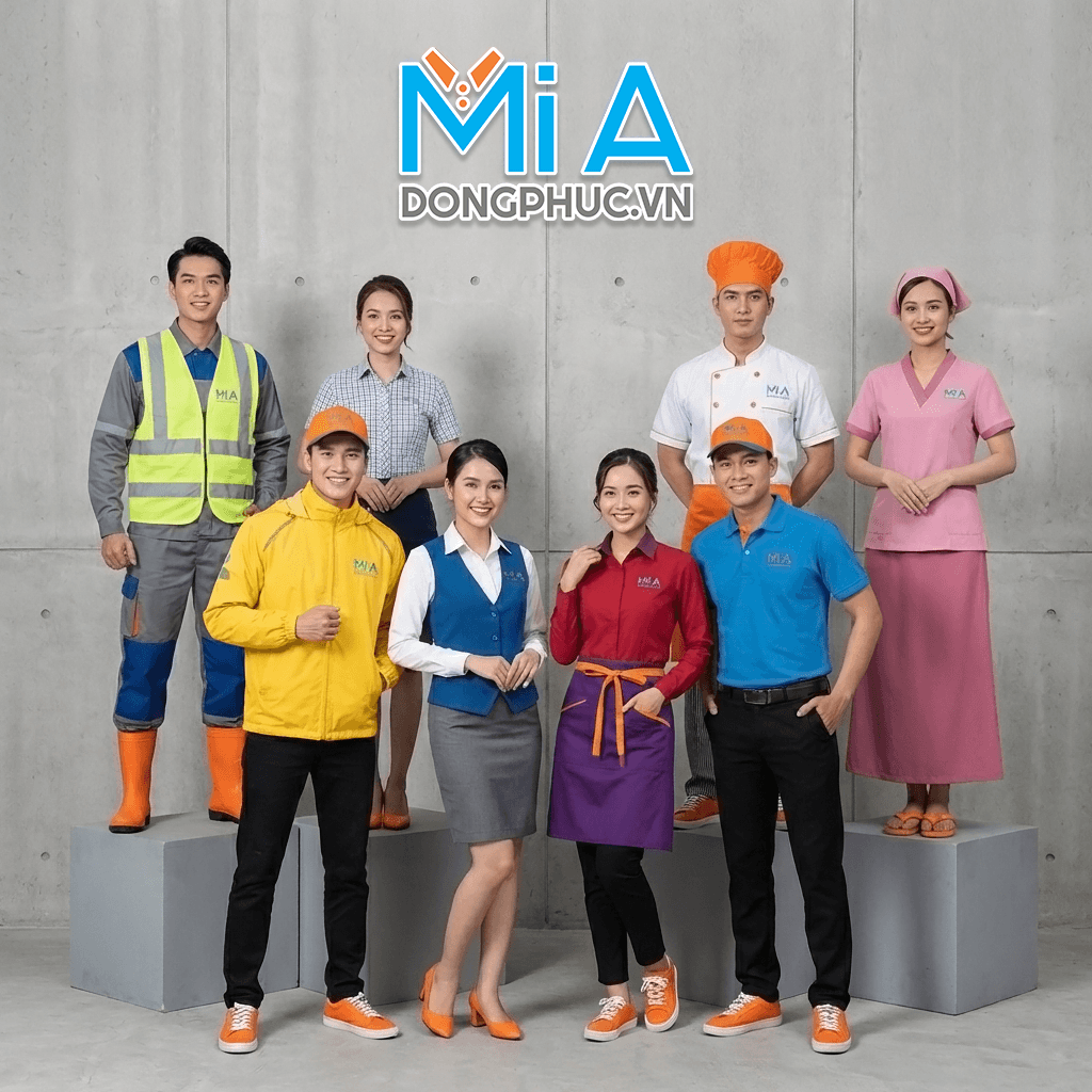 Đồng phục Mi A – Nhà cung cấp đồng phục toàn diện cho doanh nghiệp Đồng phục Mi A – Nhà cung cấp đồng phục toàn diện cho doanh nghiệp
